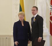 Lietuvos valstybės atkūrimo dienos proga įteikti apdovanojimai