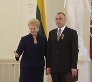 Lietuvos valstybės atkūrimo dienos proga įteikti apdovanojimai