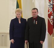 Lietuvos valstybės atkūrimo dienos proga įteikti apdovanojimai