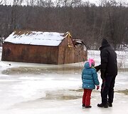 Patvinusi Vokės upė