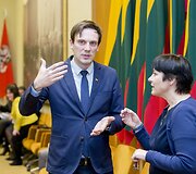 Tomas Tomilinas ir Edita Žiobienė