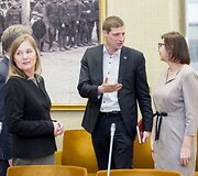 LVŽS frakcijos posėdis dėl vaiko teisių apsaugos sistemos reformos.