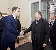 Mantas Bartu&scaron;ka ir Saulius Skvernelis