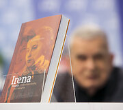 Aurimo &Scaron;vedo pokalbių knygos &bdquo;Irena Veisaitė. Gyvenimas turėtų būti skaidrus&ldquo; pristatymas