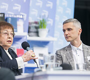Irena Veisaitė ir Aurimas &Scaron;vedas