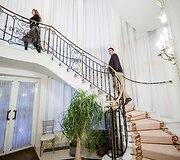 Prabanga tviskanti Kazickų &scaron;eimos rezidencija  