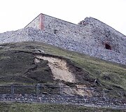 Nuo&scaron;liaužos niokoja Gedimino pilies kalną