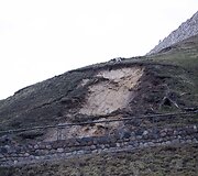 Nuo&scaron;liaužos niokoja Gedimino pilies kalną