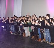 16-ojo festivalio "Kino pavasaris" atidarymo akimirka