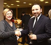 16-ojo festivalio "Kino pavasaris" atidarymo akimirka