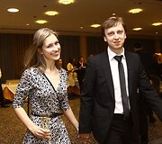 16-ojo festivalio "Kino pavasaris" atidarymo akimirka