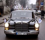 Melagių dienos akimirka Užupyje