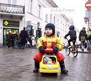 Melagių dienos akimirka Užupyje