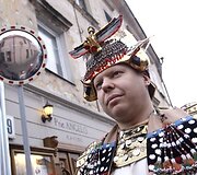 Melagių dienos akimirka Užupyje