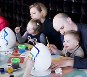 Socialinės akcijos vaikams su Dauno sindromu akimirka