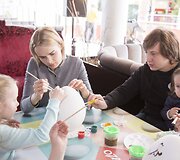 Socialinės akcijos vaikams su Dauno sindromu akimirka