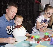 Socialinės akcijos vaikams su Dauno sindromu akimirka