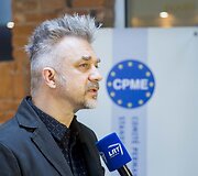 Europos gydytojų apdovanojimų akimirka