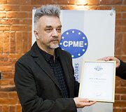 Europos gydytojų apdovanojimų akimirka