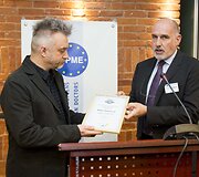 Europos gydytojų apdovanojimų akimirka