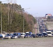 Spūstys Pilaitės prospekte ir jo prieigose