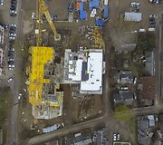 &bdquo;Korių&ldquo; statytojai aptvėrė statybvietę valstybinės žemės sąskaita