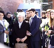 Laidotuvių akimirka