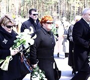 Laidotuvių akimirka