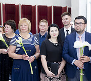 Lizos Kogan ir Luko Luko&scaron;evičiaus vestuvių akimirka