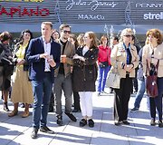 Protesto akcija dėl mokyklų reorganizavimo