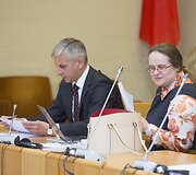 Povilas Urb&scaron;ys ir Agnė &Scaron;irinskienė