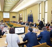 Saulius Skvernelis dalyvavo Lietuvos valstiečių ir žaliųjų sąjungos frakcijos posėdyje