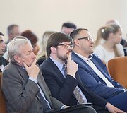 Lietuvos edukologijos universitete vyko susitikimas su Vilniaus universiteto rektoriumi prof. Artūru Žukausku