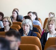 Lietuvos edukologijos universitete vyko susitikimas su Vilniaus universiteto rektoriumi prof. Artūru Žukausku