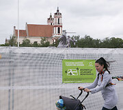 Vytis Luki&scaron;kių aik&scaron;tėje