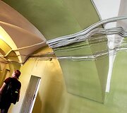 Suniokota &Scaron;v.Jurgio bažnyčios sienų tapyba tapo paveldosaugininko Rimanto Bitino atleidimo priežastimi.