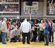 &bdquo;Lietuvos rytas&ldquo;  pristatė klubo naujokus - trenerį  ir žaidėją.