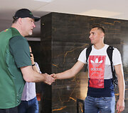 Arvydas Sabonis ir Evaldas Kairys