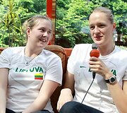 Marina Solopova ir Gintarė Petronytė