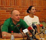  Algirdas Paulauskas ir Agnė Abromaitė