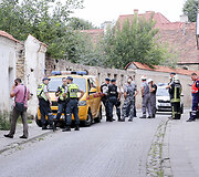Vilniaus senamiestyje dėl elektros laidų gedimo įvyko sprogimas