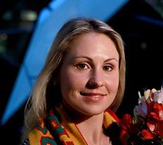 Penkiakovininkė Laura Asadauskaitė grįžo į Lietuvą su sidabro medaliu.