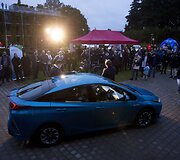 Naujojo &bdquo;Toyota Prius Plug in Hybrid&ldquo; pristatymo vakarėlis