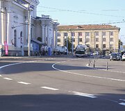 Atnaujinta Vilniaus Stoties g. žiedinė sankryža