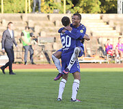 Kauno &bdquo;Stumbro&ldquo; futbolininkai &scaron;venčia pergalę LFF taurės turnyro finale