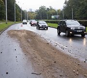 Eismo incidentas trečiadienį Vilniuje, T.Narbuto g. įkalnėje