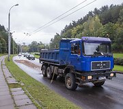 Eismo incidentas trečiadienį Vilniuje, T.Narbuto g. įkalnėje