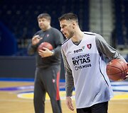 Atvira &bdquo;Lietuvos ryto&ldquo; treniruotė prie&scaron; Europos taurės turnyrą