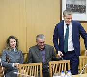 Eglė Ladauskienė, Rustemas Nigmetzianovas ir Augustinas Vaičiūnas