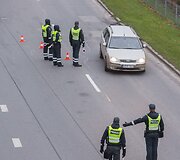 Savaitgalio reidų etapą policija Vilniuje surengė ir sekmadienio rytą